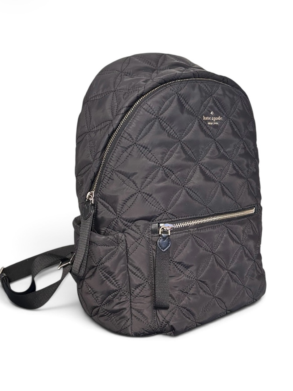 kate spade Black Quilted Nylon Backpack